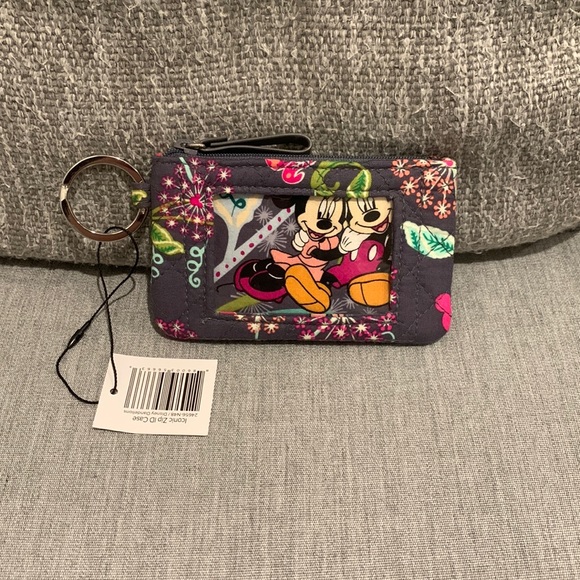 Vera Bradley Accessories - Vera Bradley Disney Zip ID “Disney Dandelions” NWT